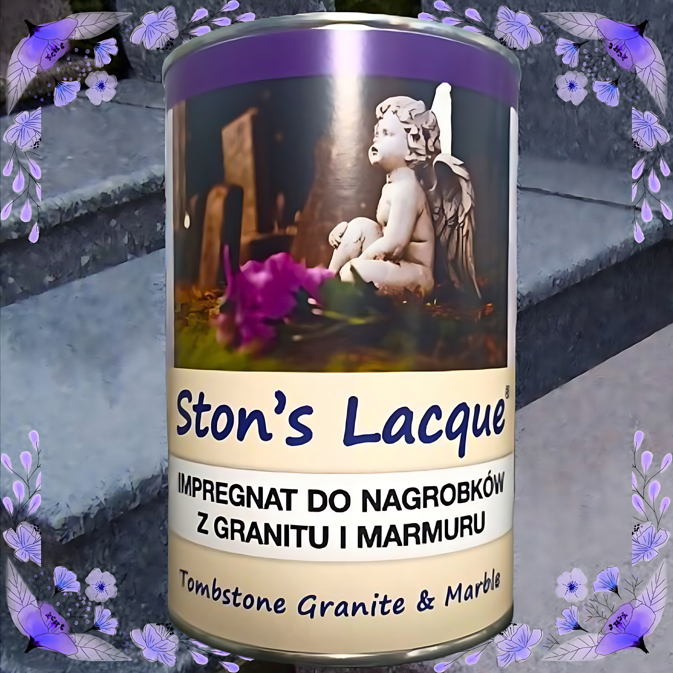 Impregnát na žulu a mokré náhrobky Kámen 1 l