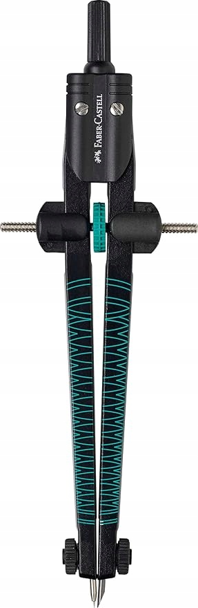 CYRKIEL Z SZYBKĄ REGULACJĄ FABER-CASTELL NIEBIESKI