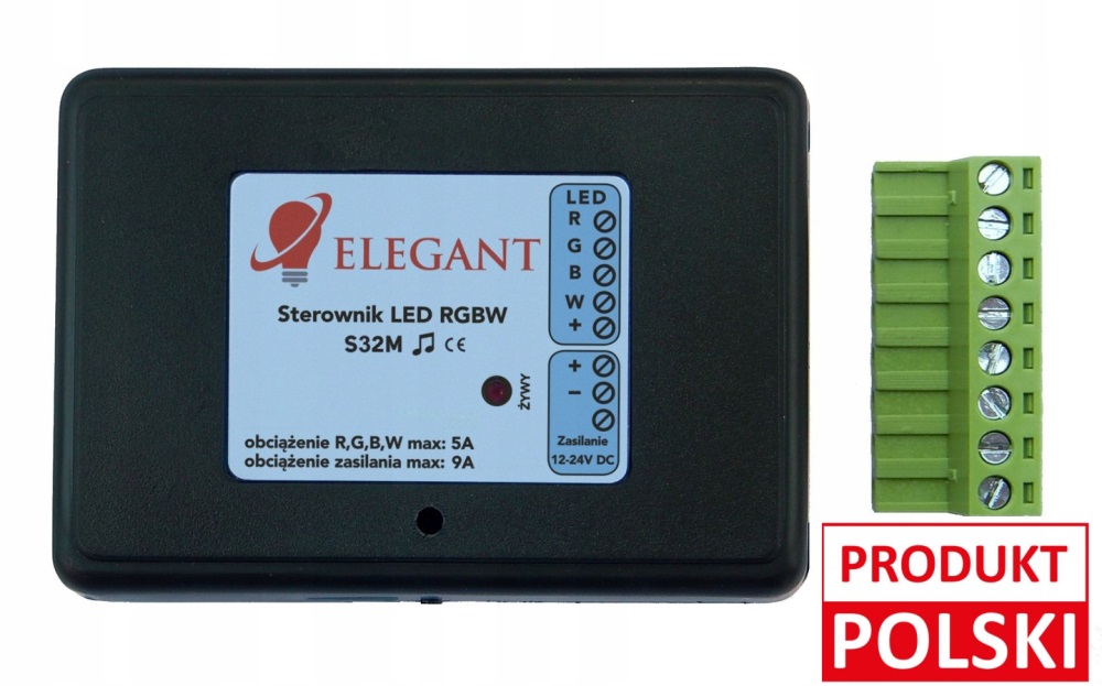 Led hudební ovladač pro Rgb pásky Elegant S30M