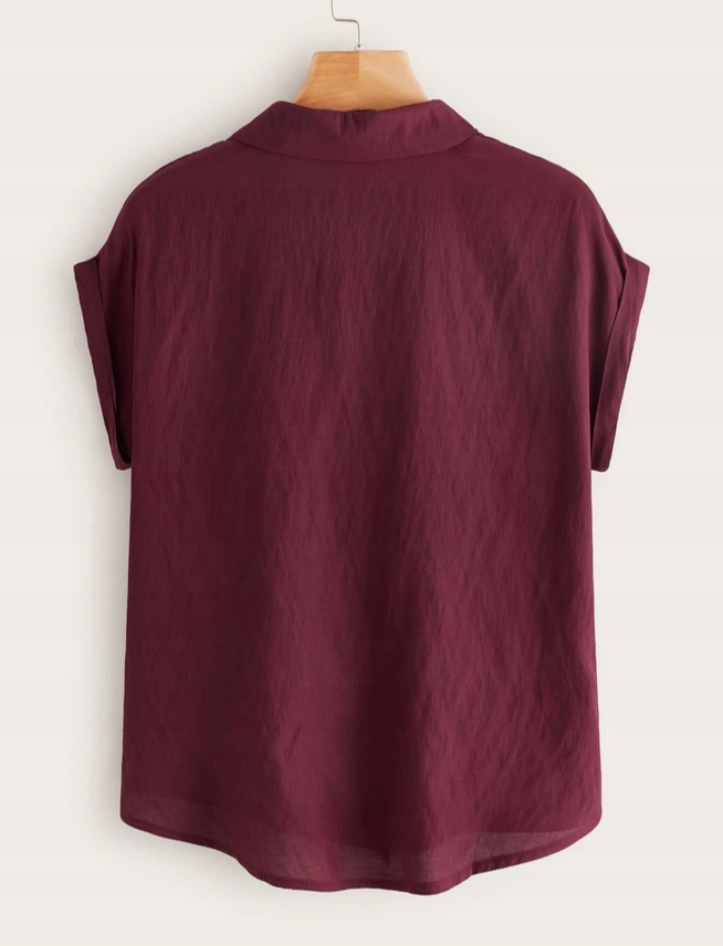 ELEGANCKA MODNA KOSZULA DAMSKA BLUZKA KOLORY XL Wzór dominujący bez wzoru