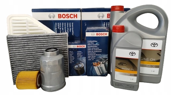 TOYOTA AURIS I 06-12 2.0 D-4D26km 2.2 D-4D77km ФІЛЬТРИ КОМПЛЕКТ