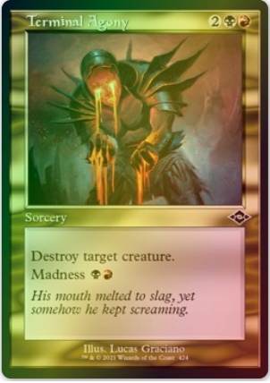 Terminal Agony Foil v1 XMH2 Gratisy Pjotrekkk