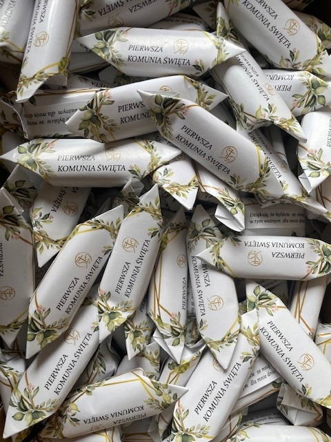 KRÓWKI PAMIĄTKA PIERWSZEJ KOMUNI ŚWIĘTEJ - !!! WYSYŁKA EXPRESS !!! - 1KG EAN (GTIN) 5904054586723
