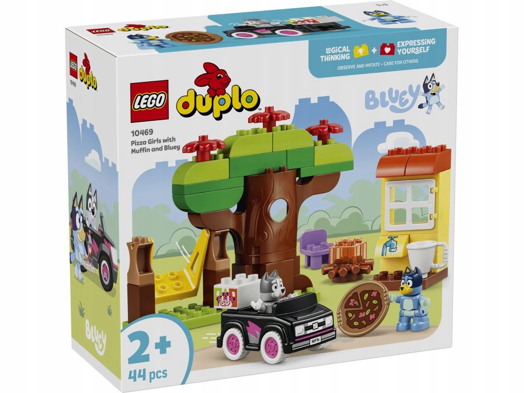 Lego 10469 Duplo Pizzerky s Muffinkou a modrou