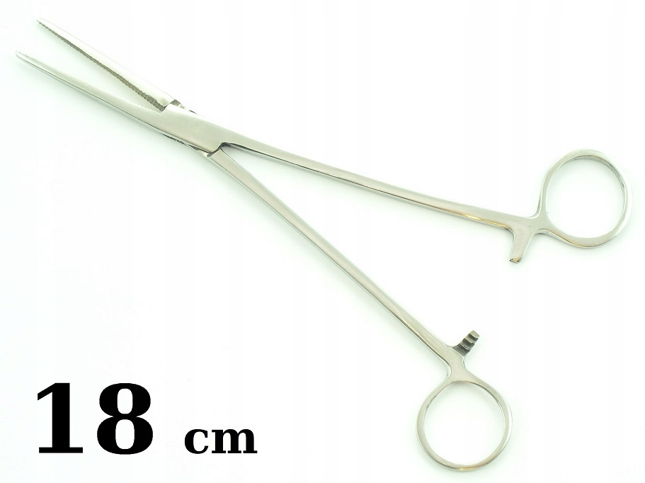 SZCZYPCE WĘDKARSKIE PROSTE 18 cm Forcep Straight Marka Indiana