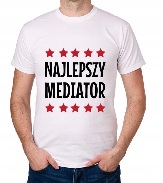 

koszulka Najlepszy Mediator prezent