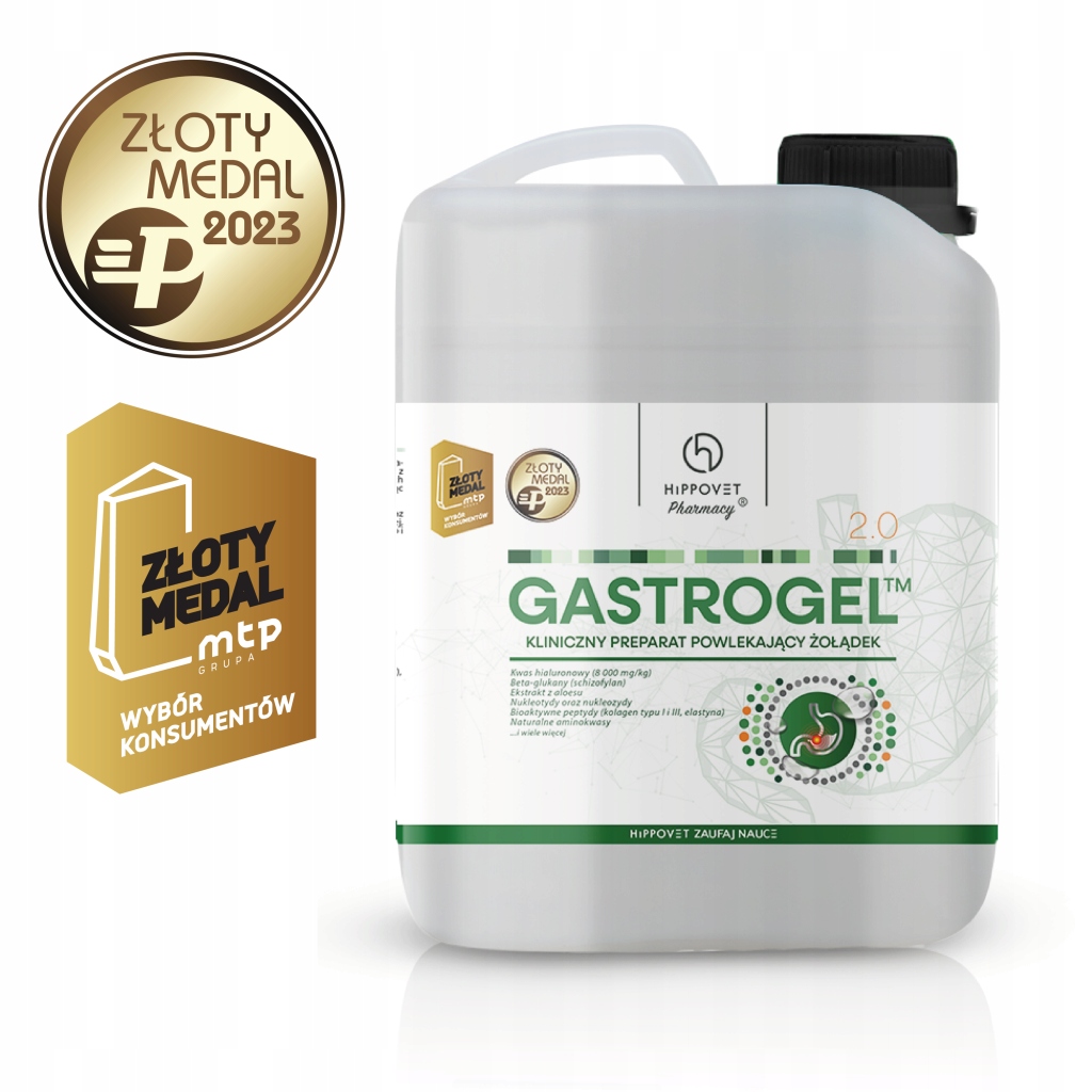 Doplněk stravy St.Hippolyt GastroGel 2,5 kg na žaludeční vředy