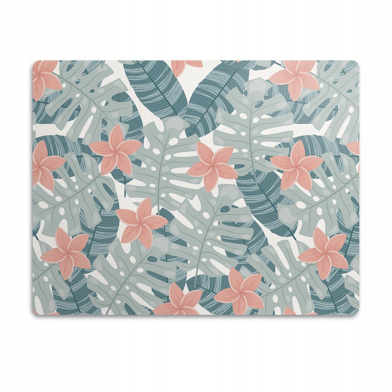 Levně Pro psa kočku podložka pod misky Tropická nástěnná 90x60