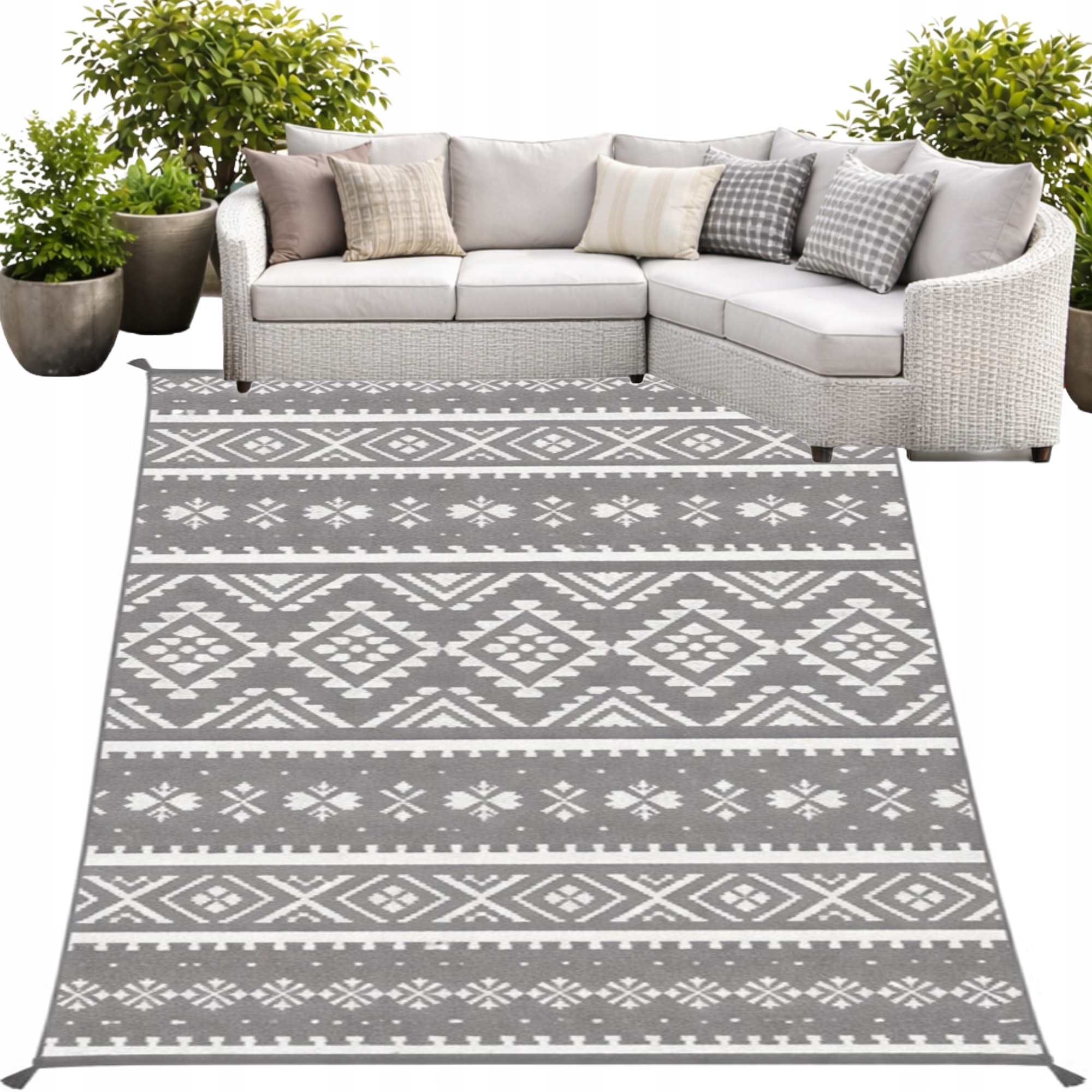 Voděodolný Koberec 160x230 Terasa Balkonová Dvoustranná Terasa