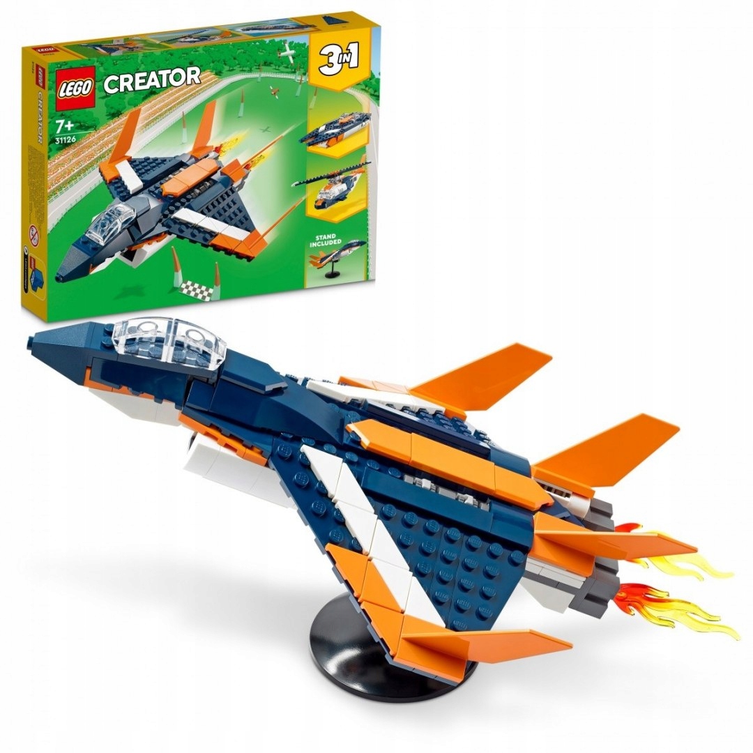 

Lego Creator Odrzutowiec naddźwiękowy