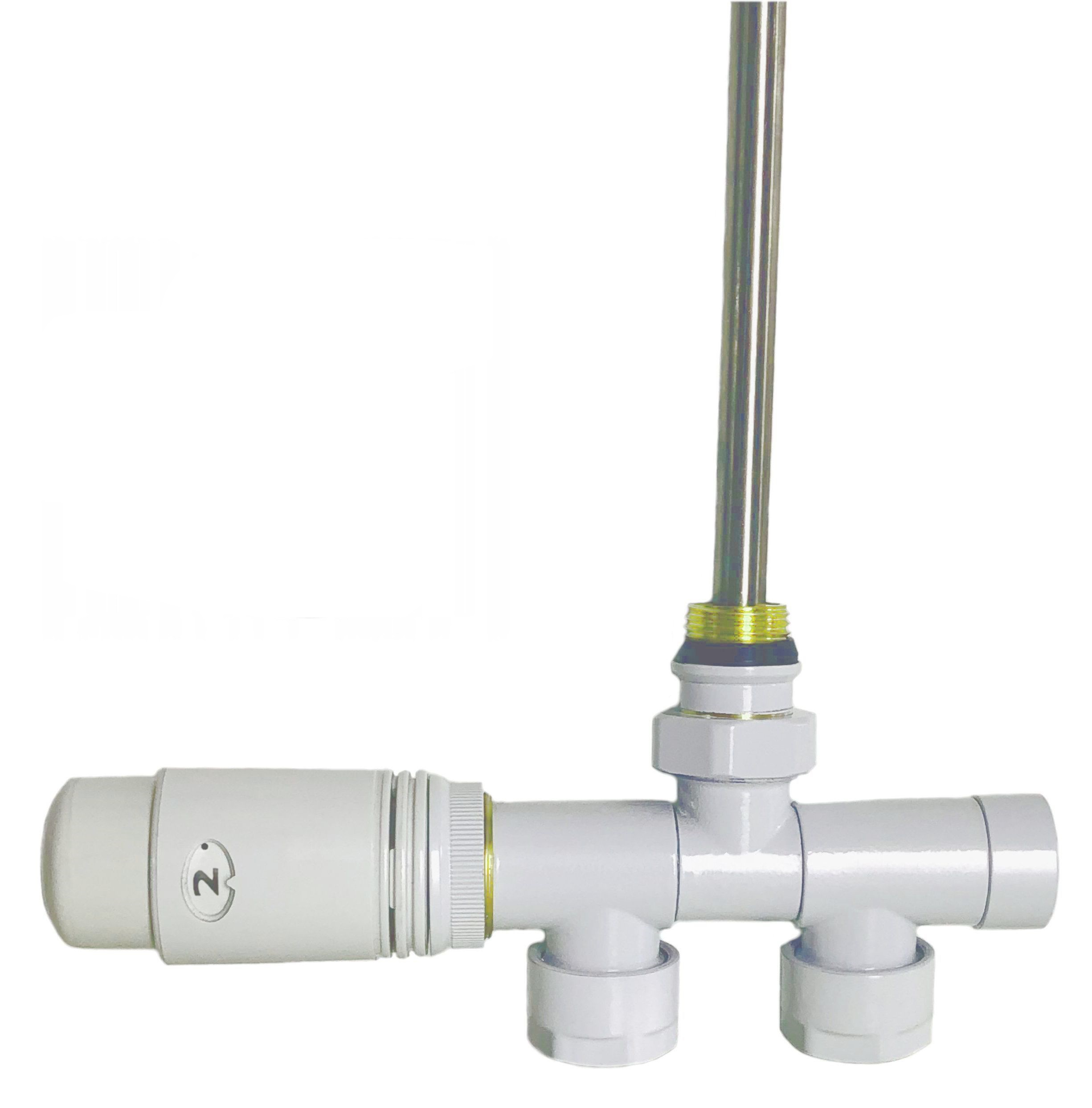 Termostatický Kombinovaný Ventil 1-OTVOROVÝ Bílý Unico