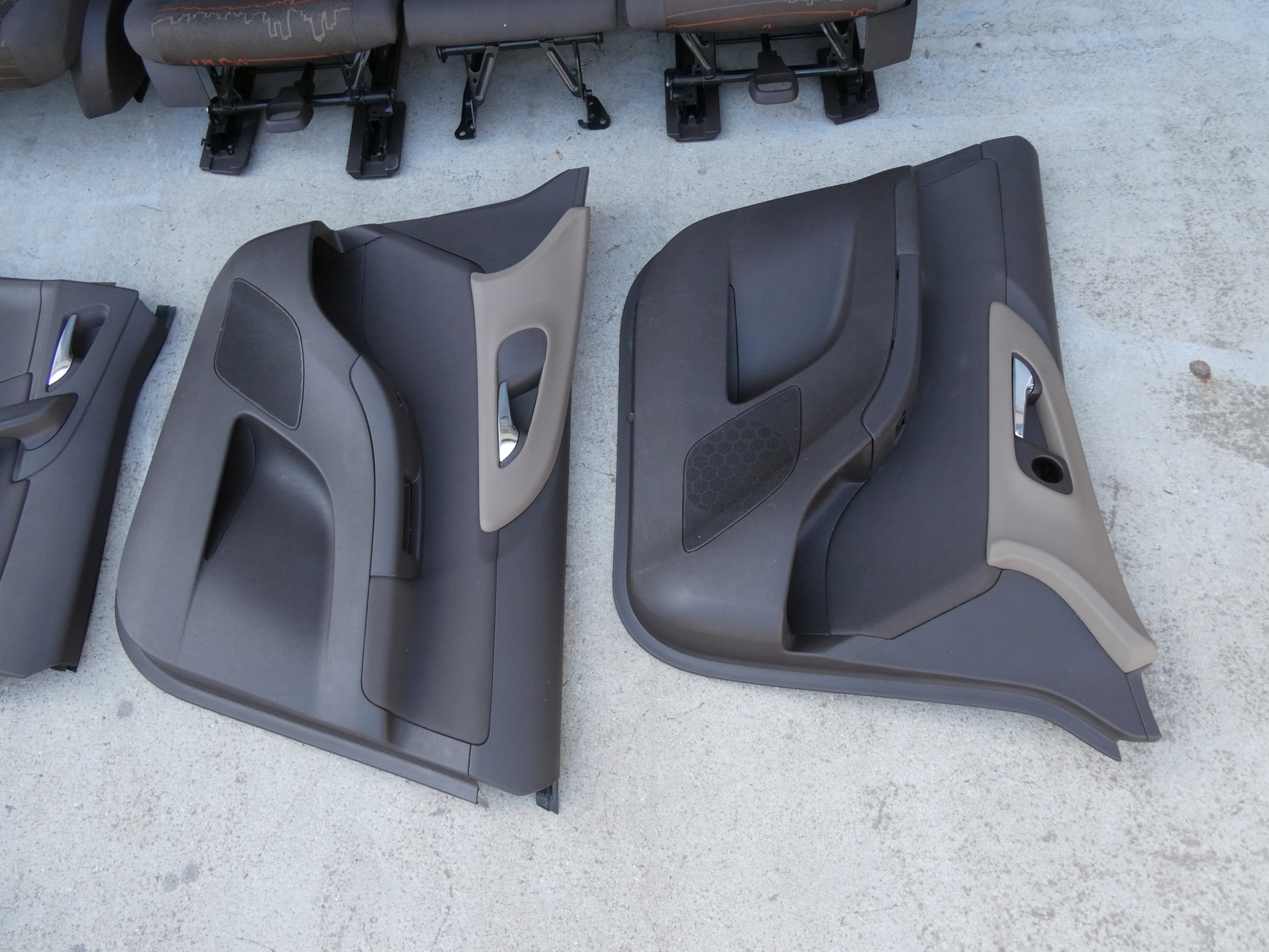 seats GRZANE upholstery side BRAZOWE OPEL MERIVA B