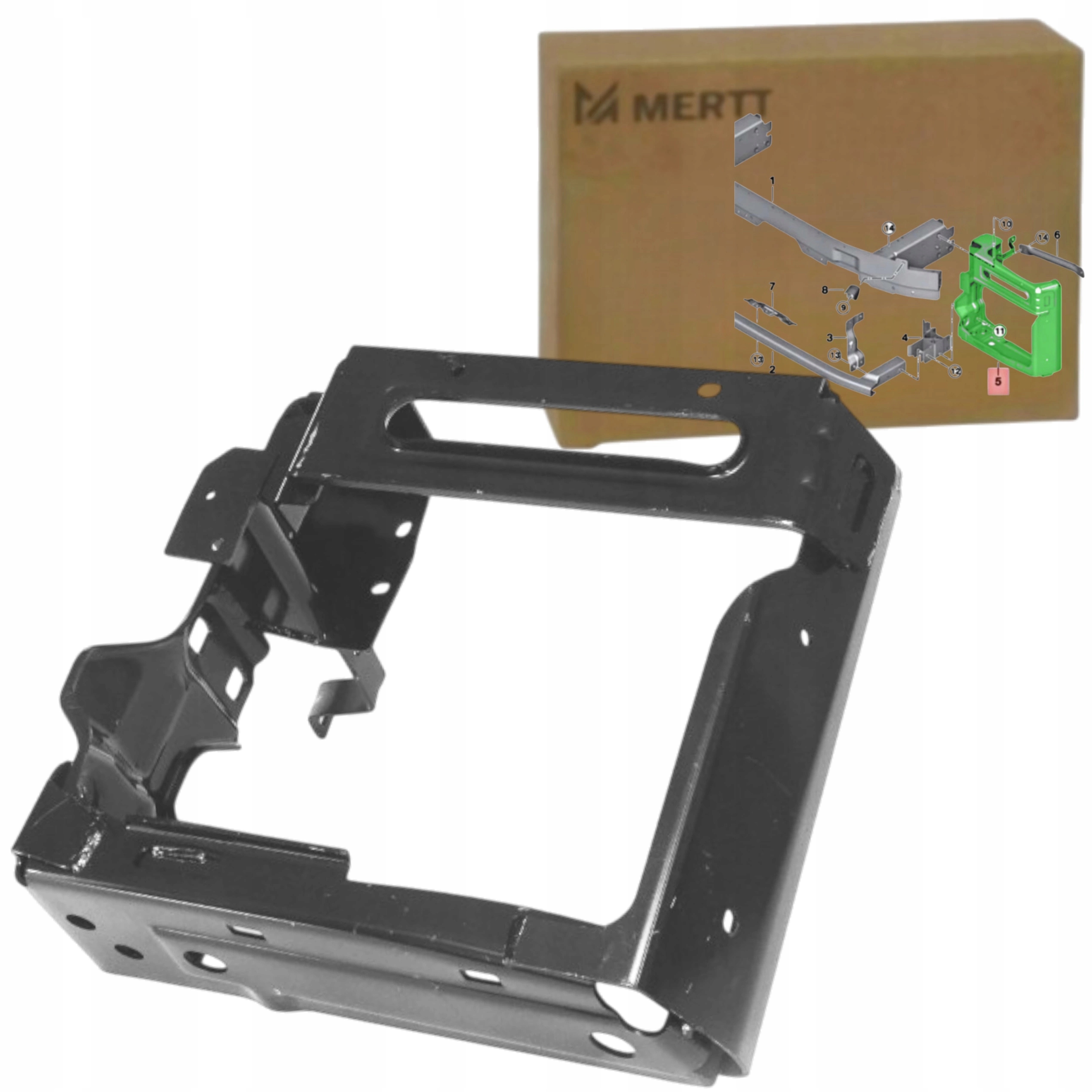 Bmw X5 G05 X6 G06 X7 G07 Levé Upevnění chladiče rámeček