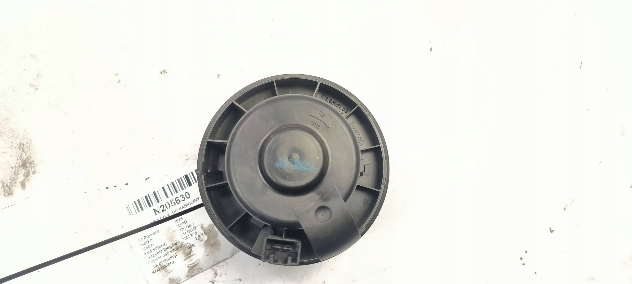fan cab 173.60071.03 FORD FOCUS