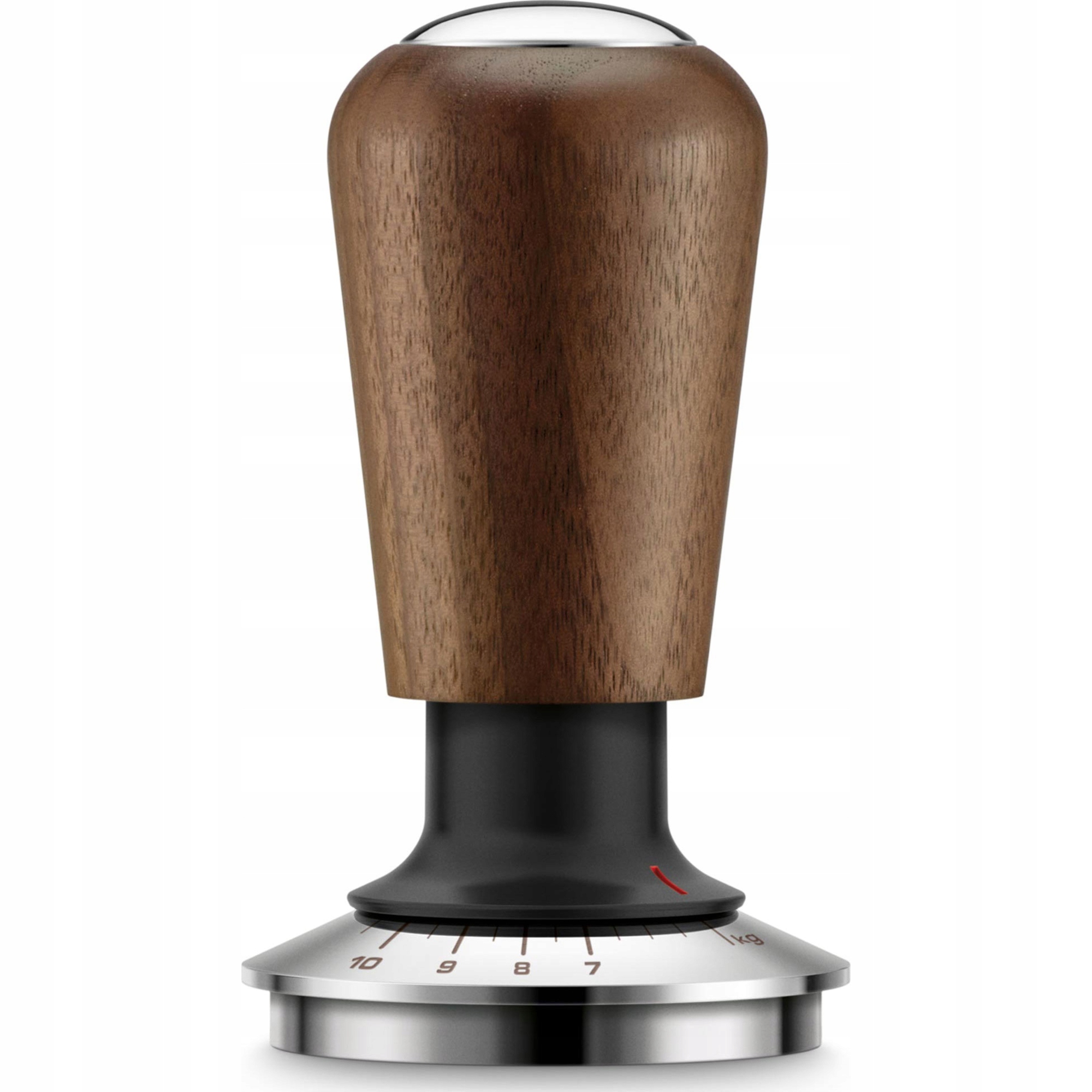Tamper ze Stali Nierdzewnej i Drewna Orzechowego Craft 54mm Nacisk do 10kg