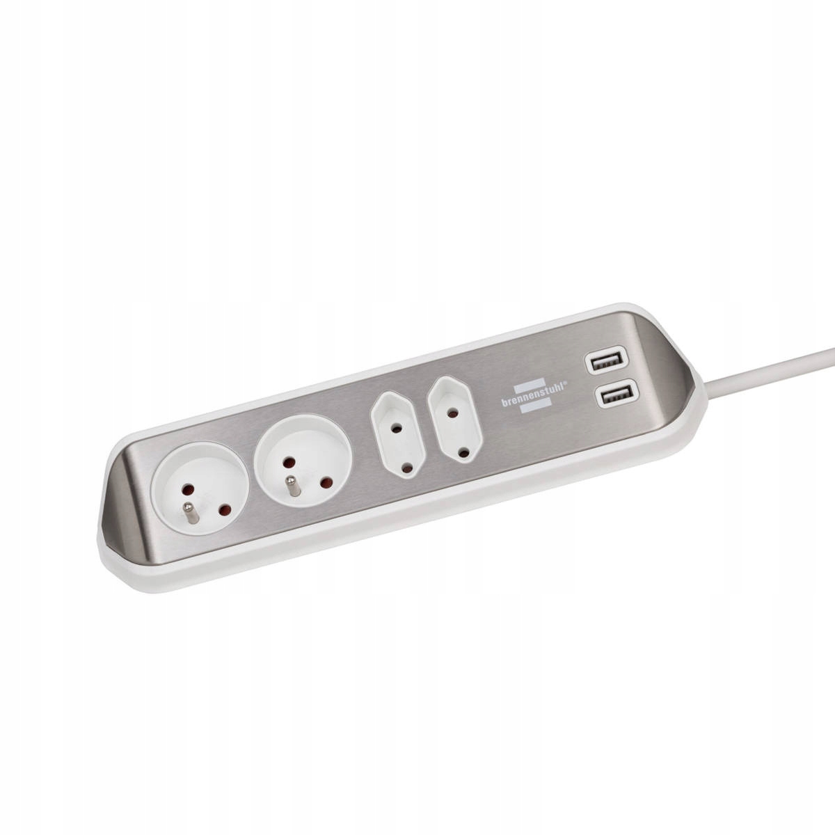 Listwa Zasilająca Narożna 4G 2xUSB 1153594420 Brennenstuhl