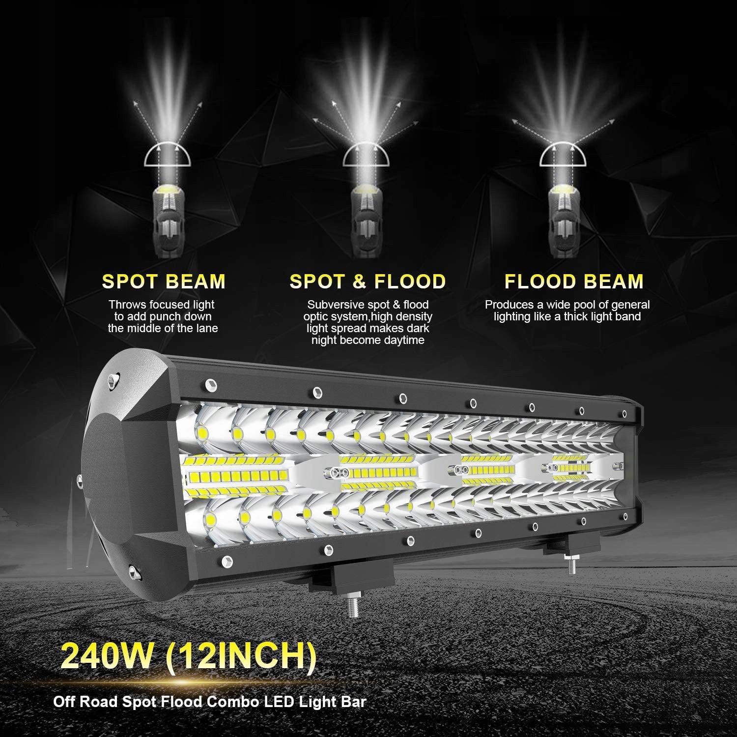 Lampa LED Halogen 240W Rowniarka Zageszczarka HDS Rodzaj lampy uniwersalna