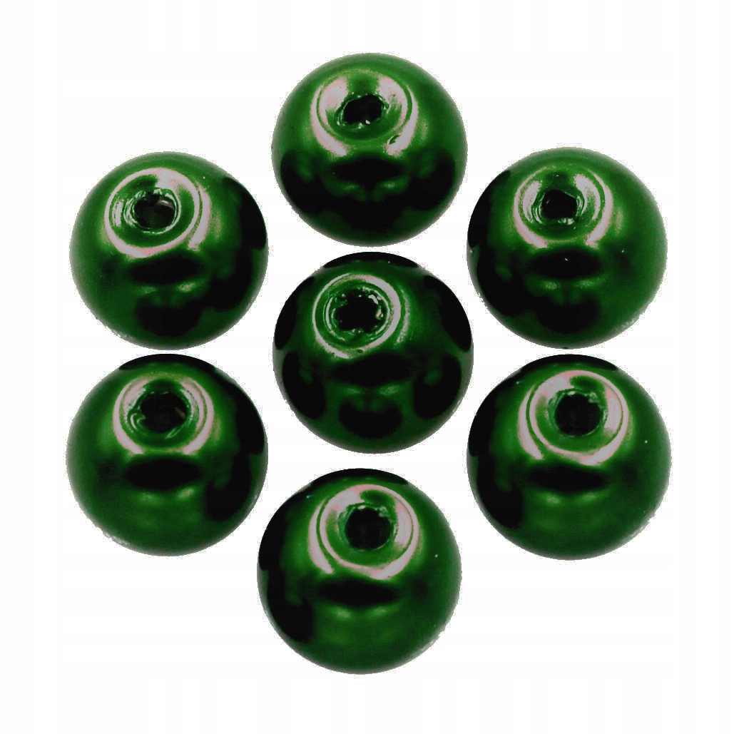 B59 Koraliki Szklane Perły Perła Kule 8mm 20szt