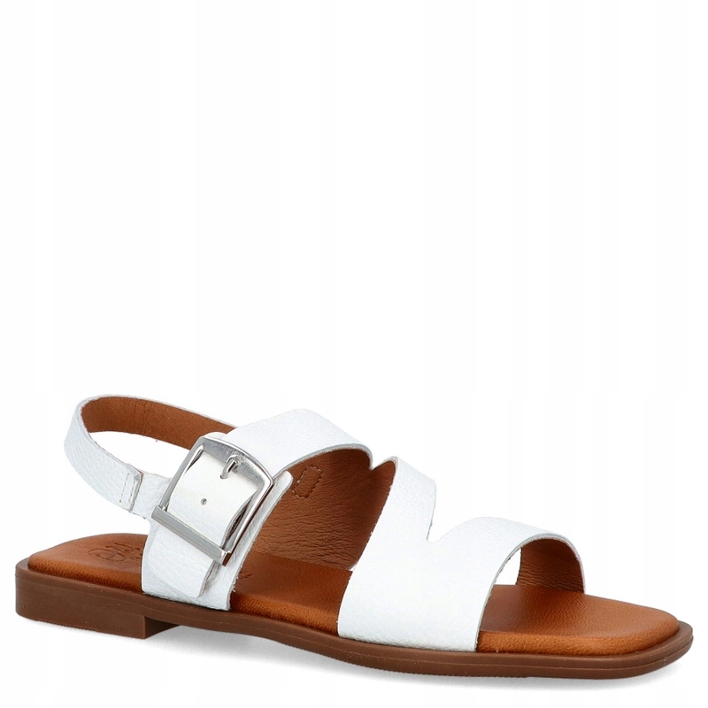 Elegantní kožené sandály Oh! My Sandals 5581 Černé 38