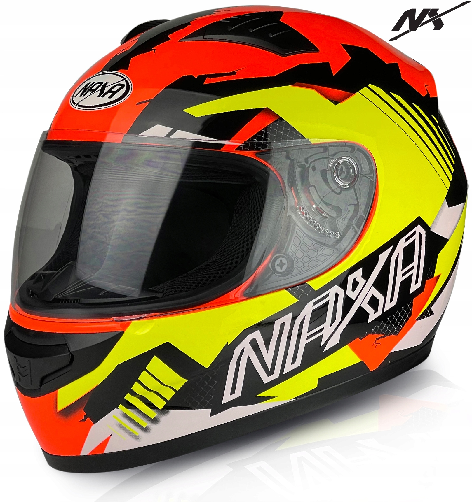 Kask Motocyklowy Integralny Full Face Naxa F22/F r.S Pokrowiec Na Kask