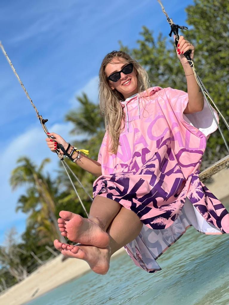 Szlafrok z kapturem szybkoschnący ręcznik na plażę Marka Malokee