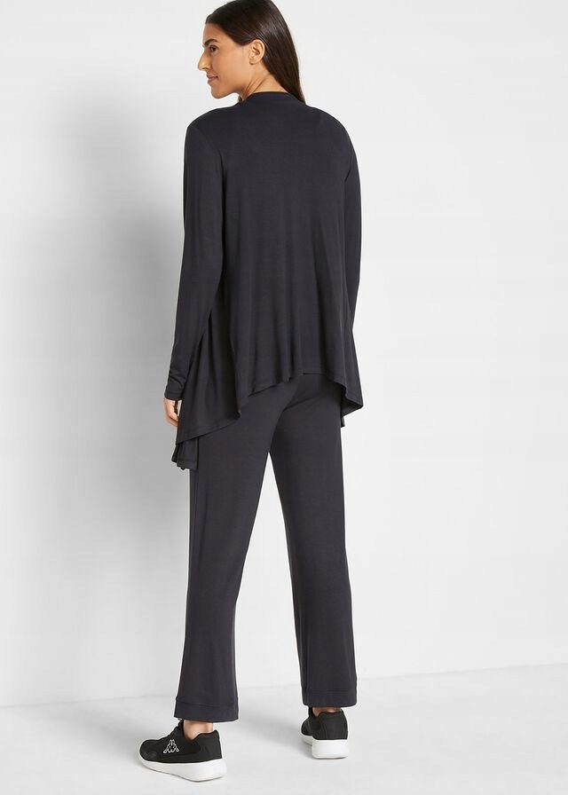 B.p.c KOMPLET DAMSKI 3-CZĘŚCIOWY CIEMNOSZARY SPORTOWY PLUS SIZE yjc 54 Rozmiar 54