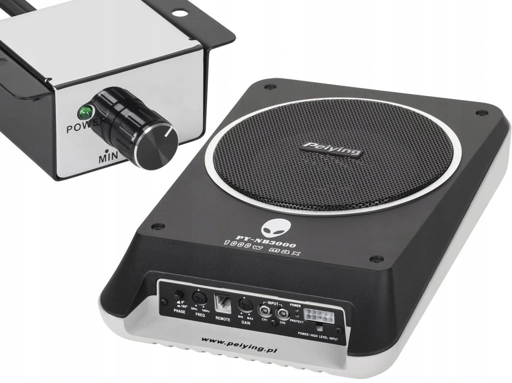

Samochodowy Subwoofer Aktywny Płaski Pod Siedzenie