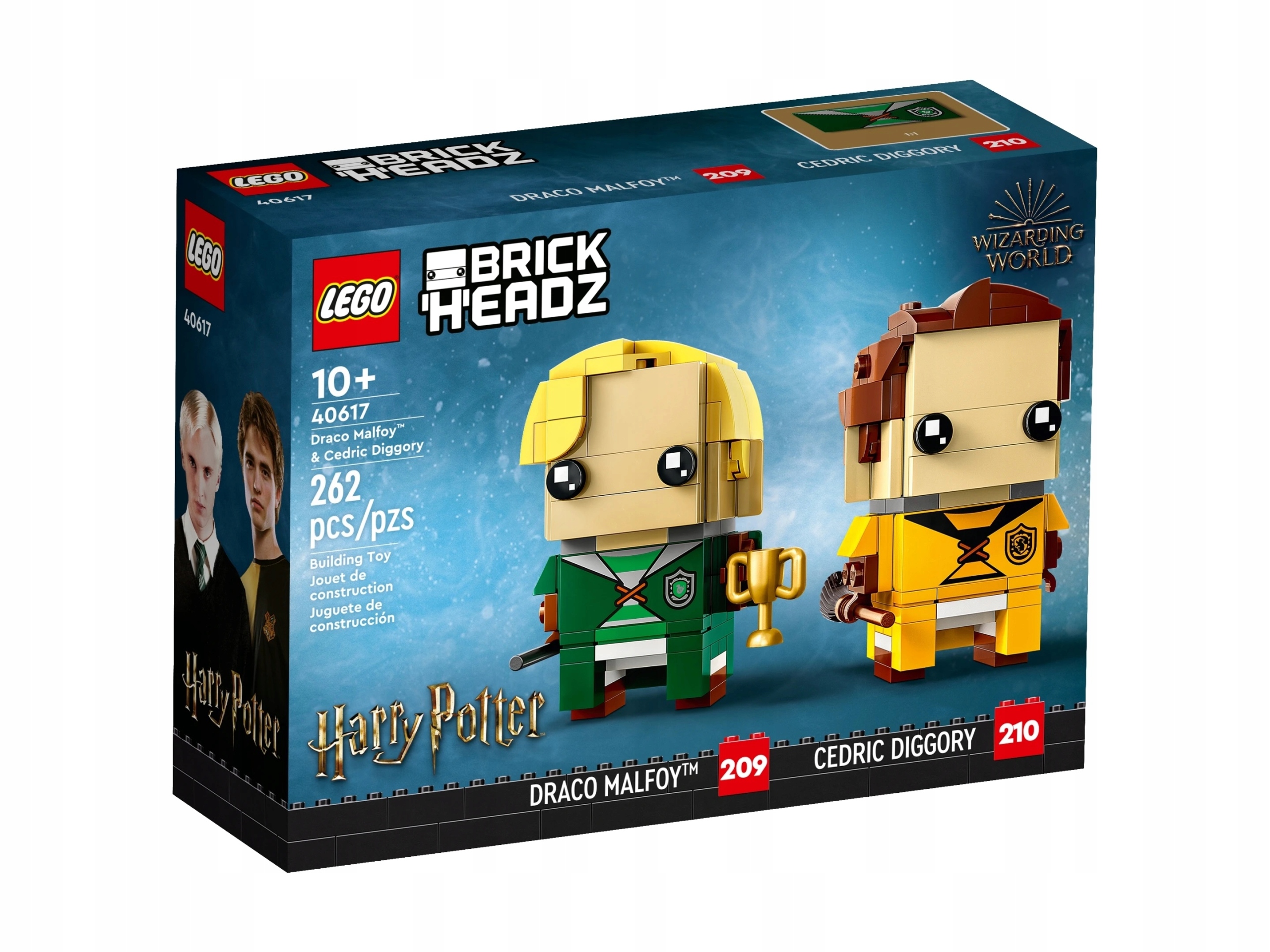 Lego 40617 BrickHeadz Draco Malfoy a Cedric Diggory