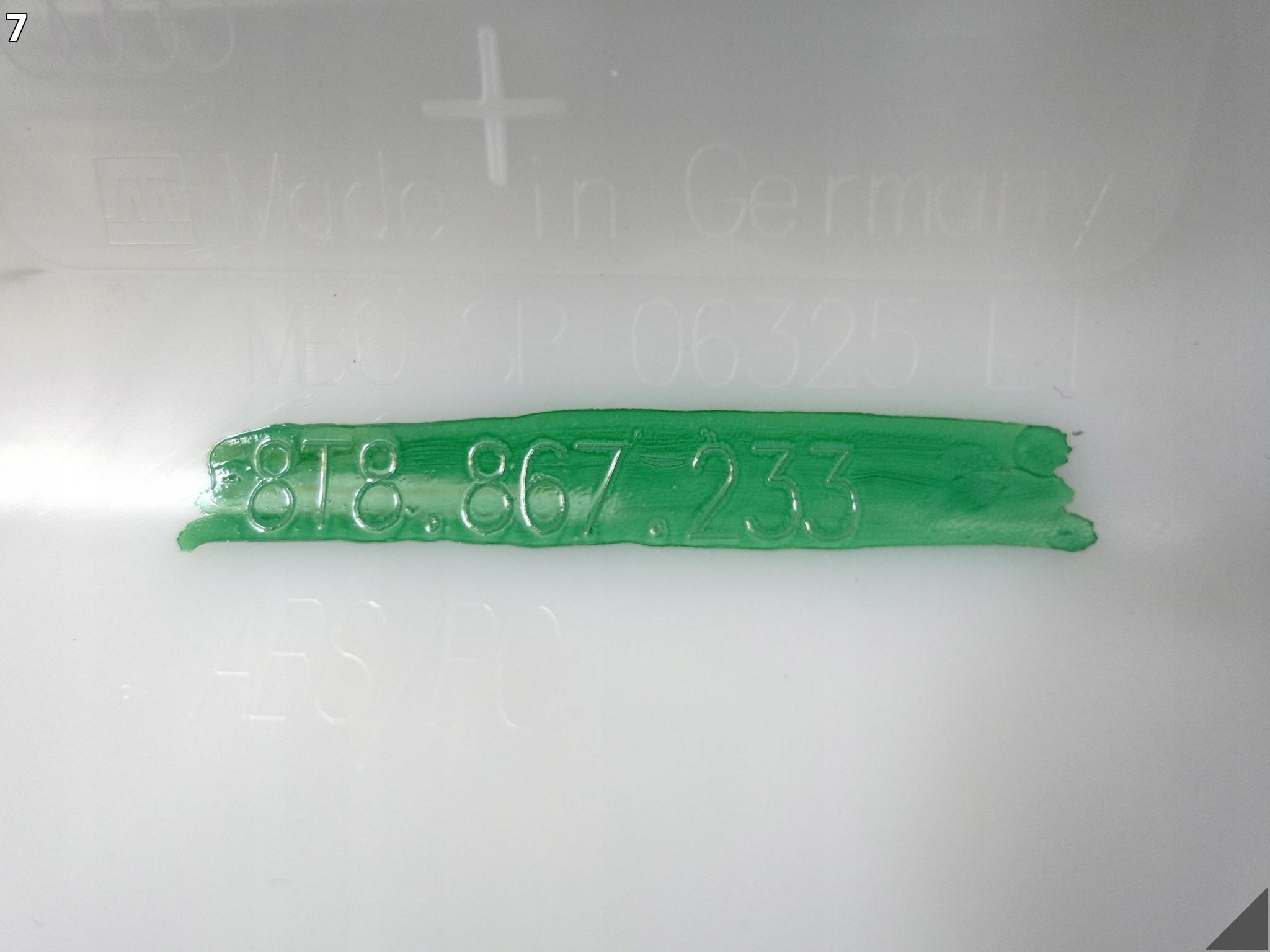 AUDI A5 S5 8T8 B8 LIFT 11-16 SPORTBACK cover side pillar A left front