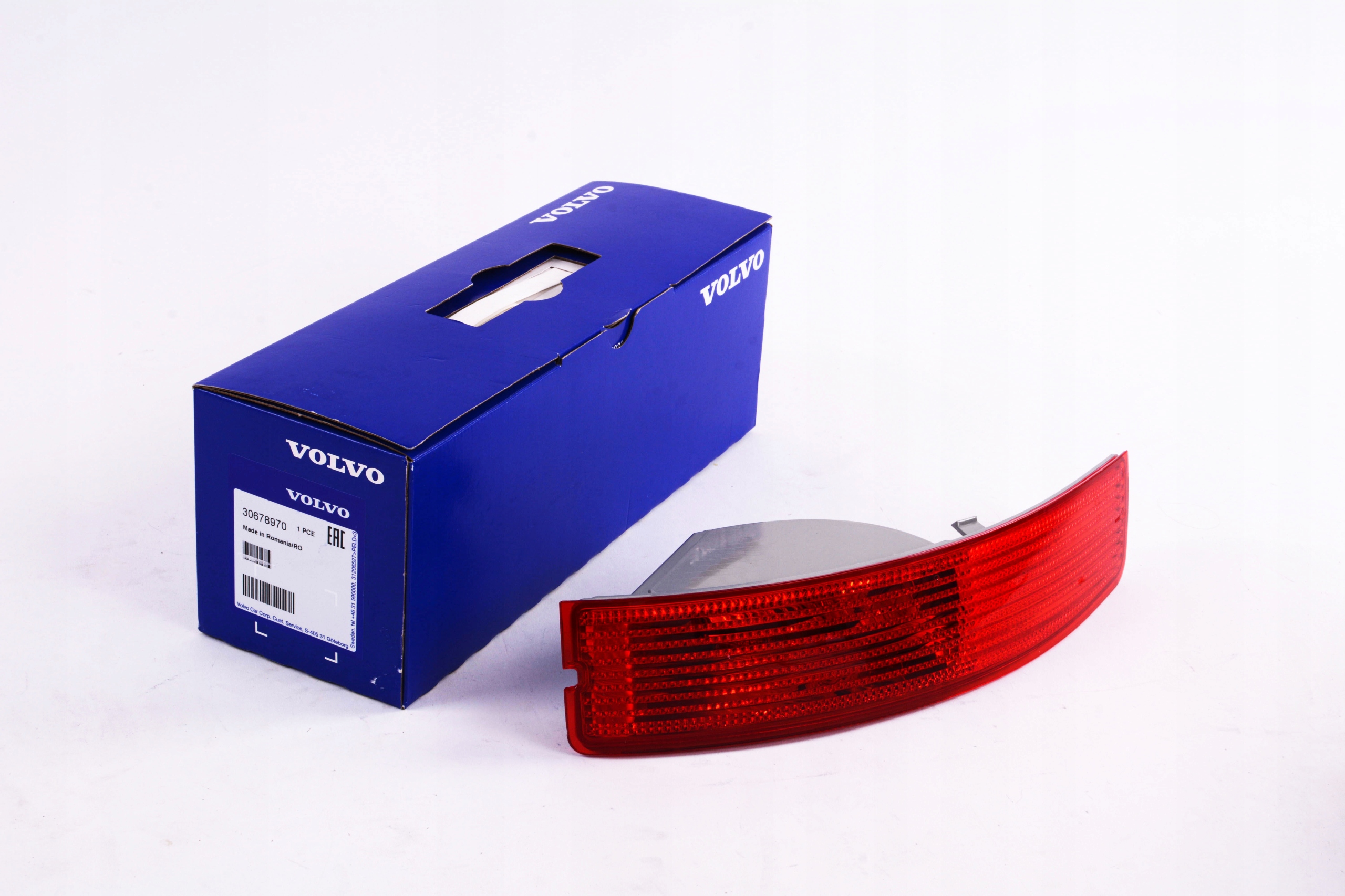 LAMPKA ODBLASK TYLNEGO ZDERZAKA VOLVO XC90