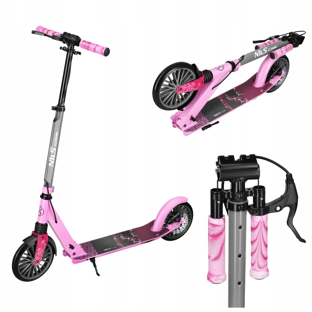 Klasická koloběžka pro mládež 200 mm s kotoučovou brzdou Nils