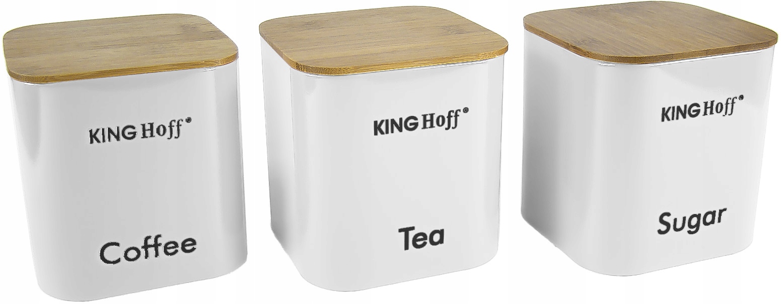 ZESTAW CHLEBAK POJEMNIKI KAWA HERBATA CUKIER 1026 Linia brak