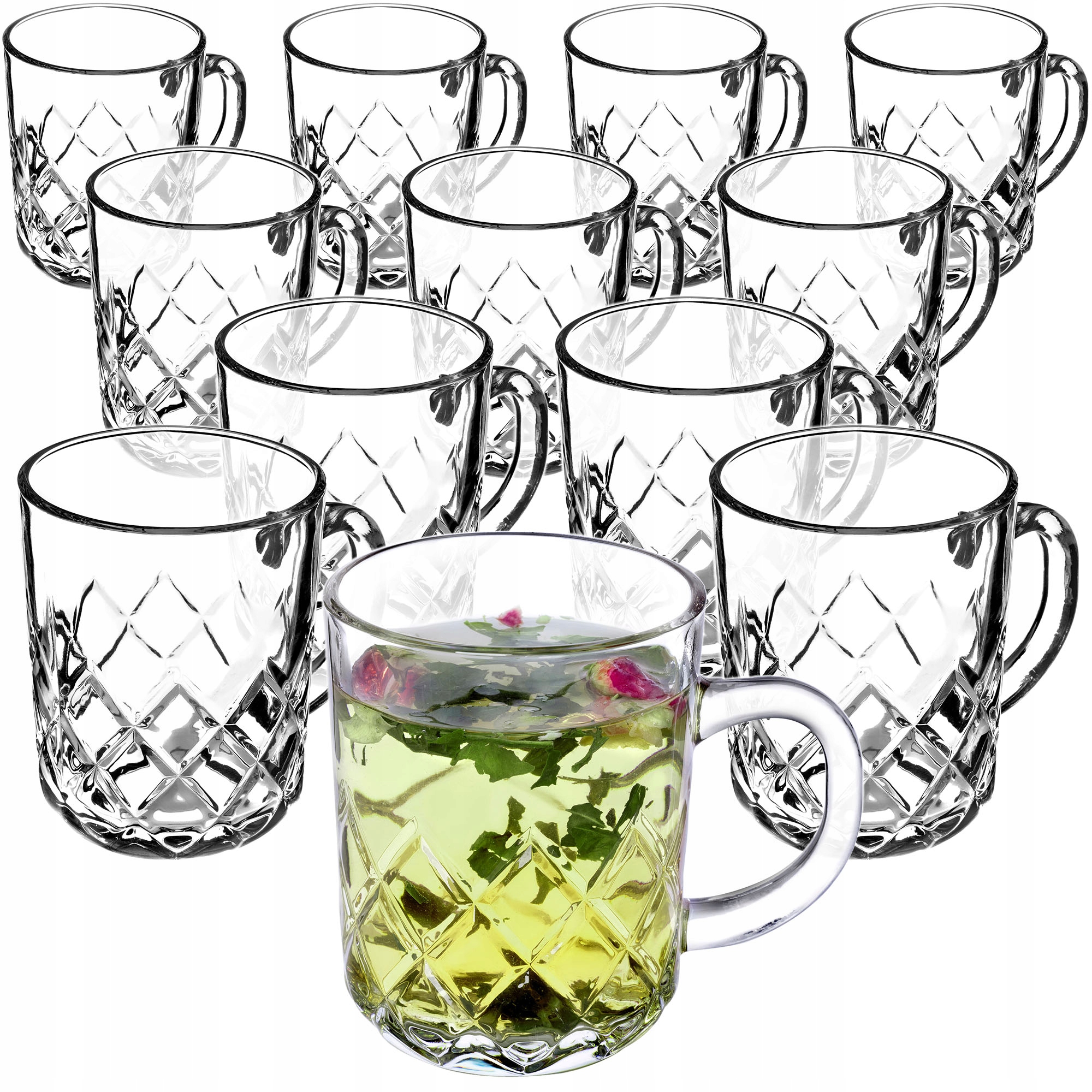 

Szklanki Kubki Do Herbaty Kawy Soku 230ml 12szt