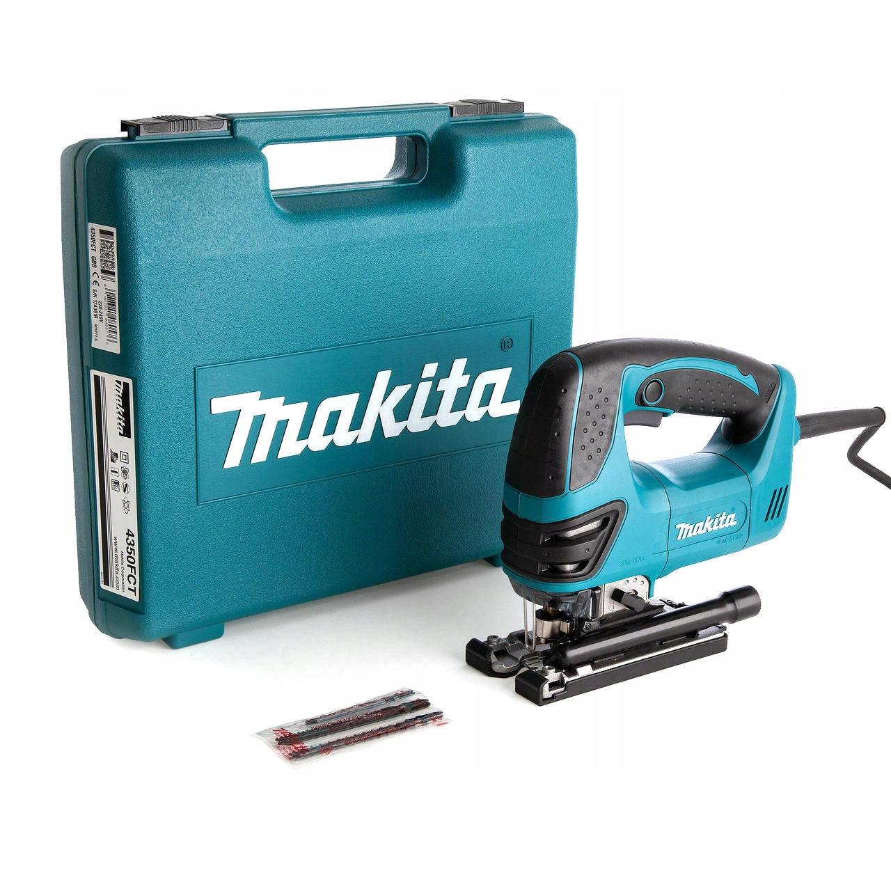 Makita Přímočará Pila 720W Led Kufr Makpac 4350FCTJ