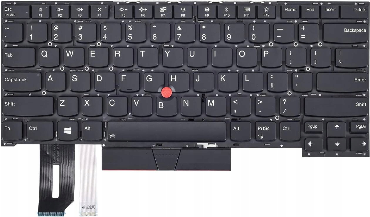 Klawiatura do Lenovo ThinkPad T470 T480| Us Qwerty Czarna Nowa