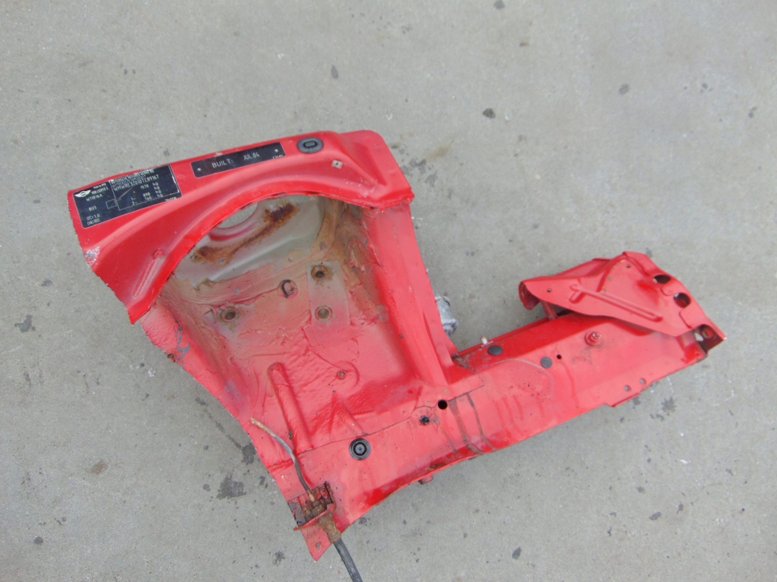 MINI COOPER R50 R52 R53 quarter right front front 851/3
