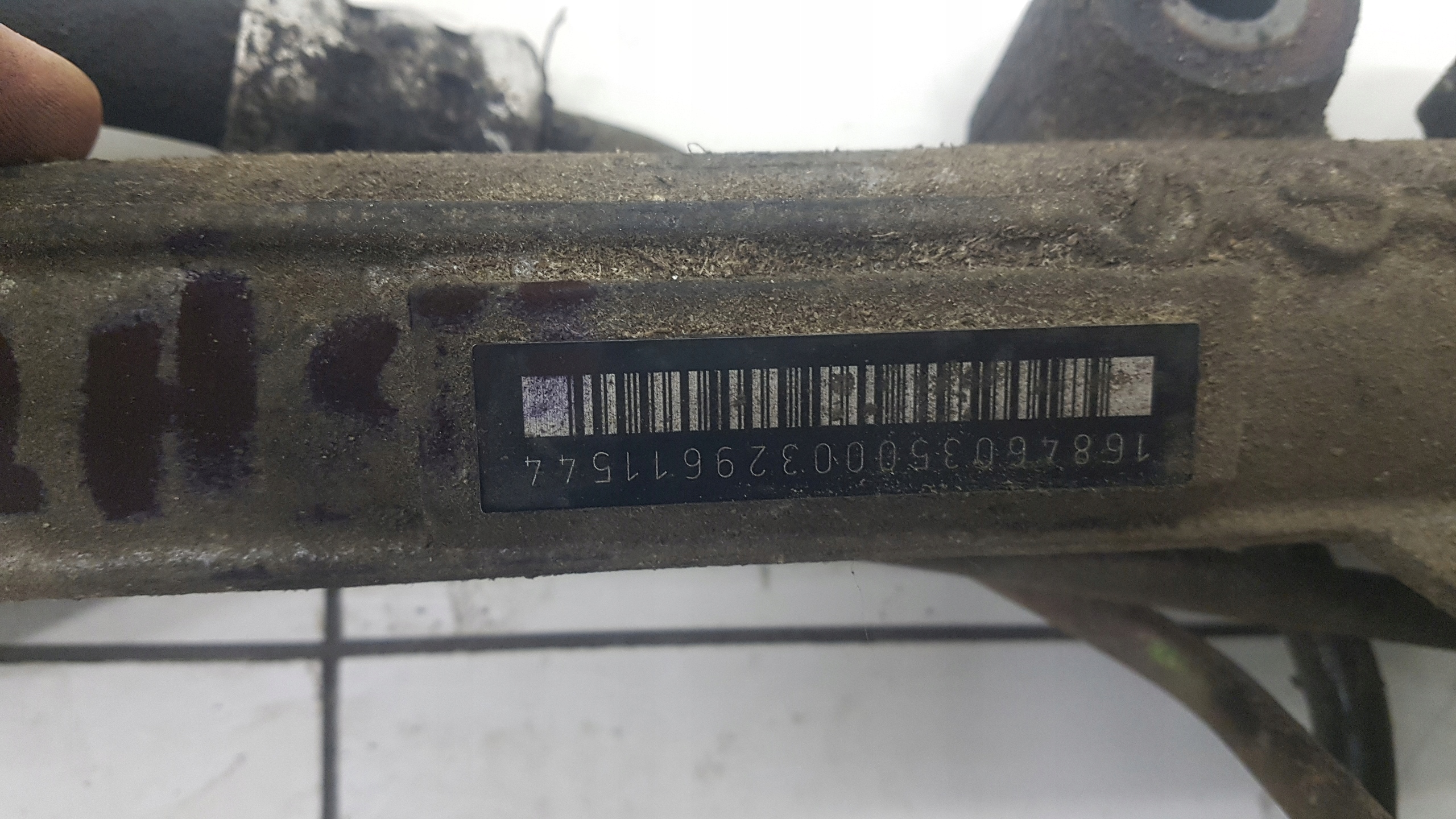 control MERCEDES-BENZ A KLASA W168 A1681101002
