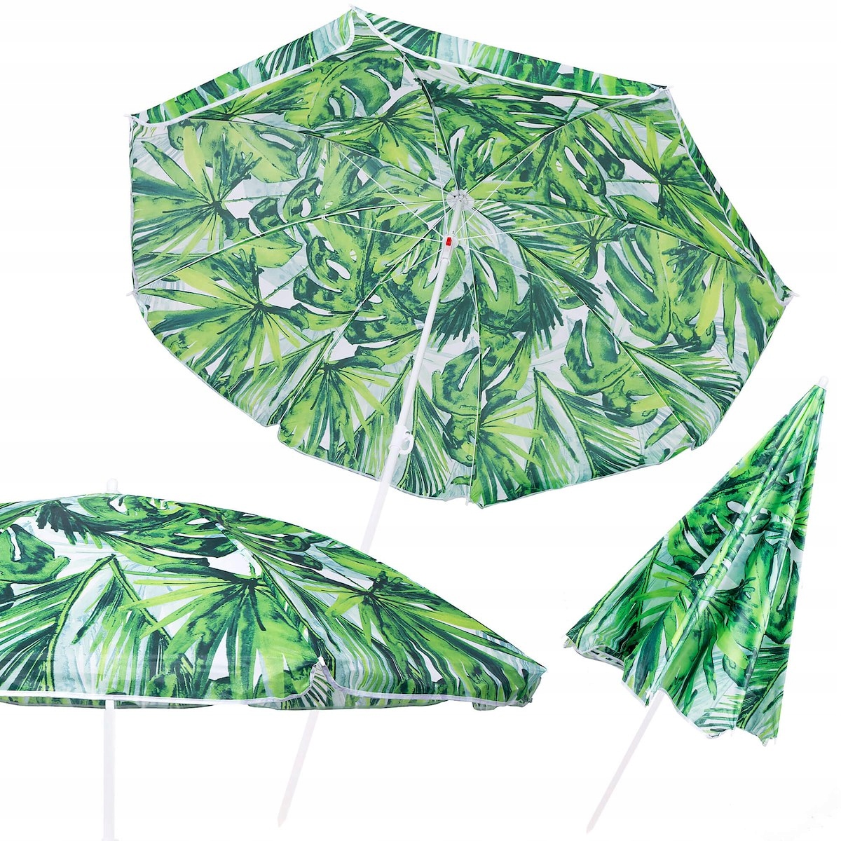

Duży Parasol Plażowy Balkonowy Składany 160cm XL
