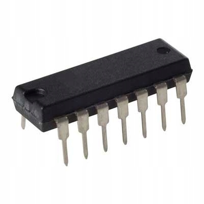 

Układ scalony CD4016 - 4x klucz bilateralny, DIL14