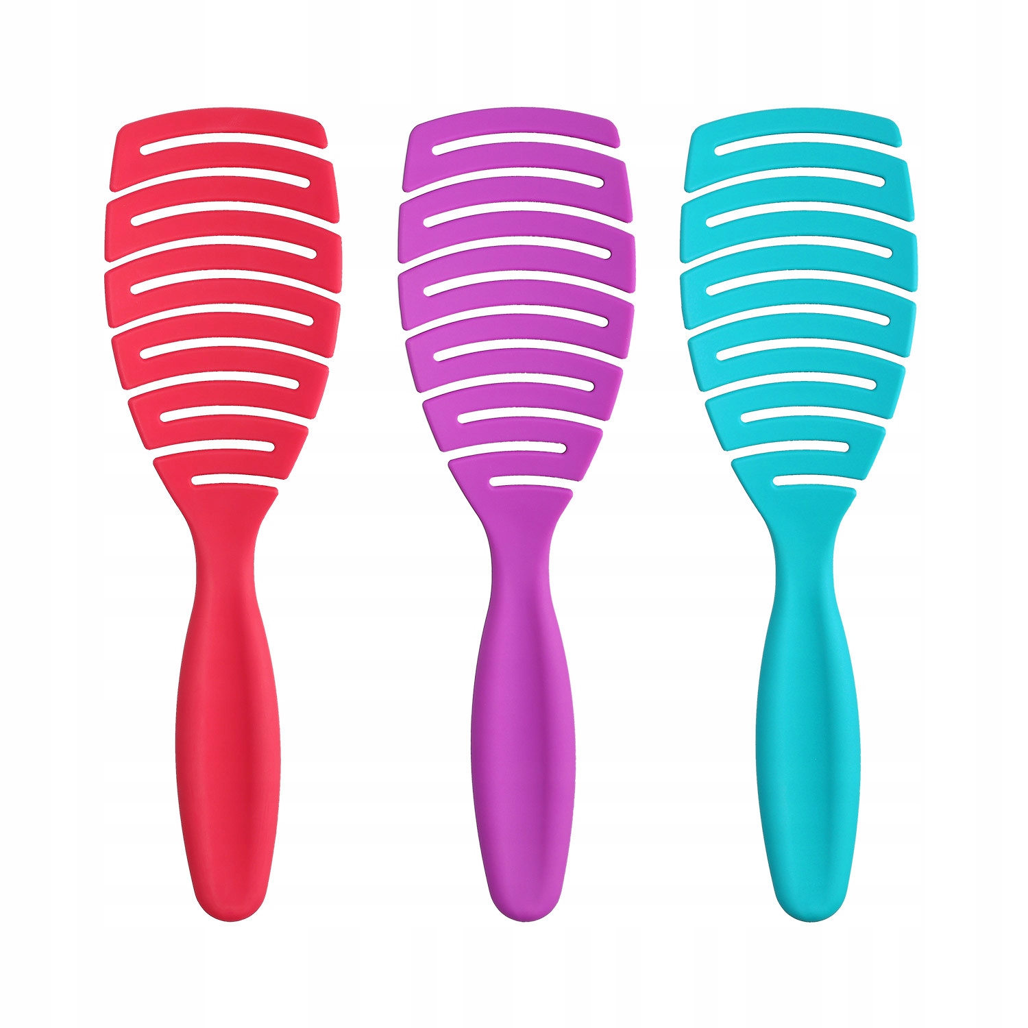 Ilu My Happy Color – sada 3 kartáčů na rozčesávání vlasů