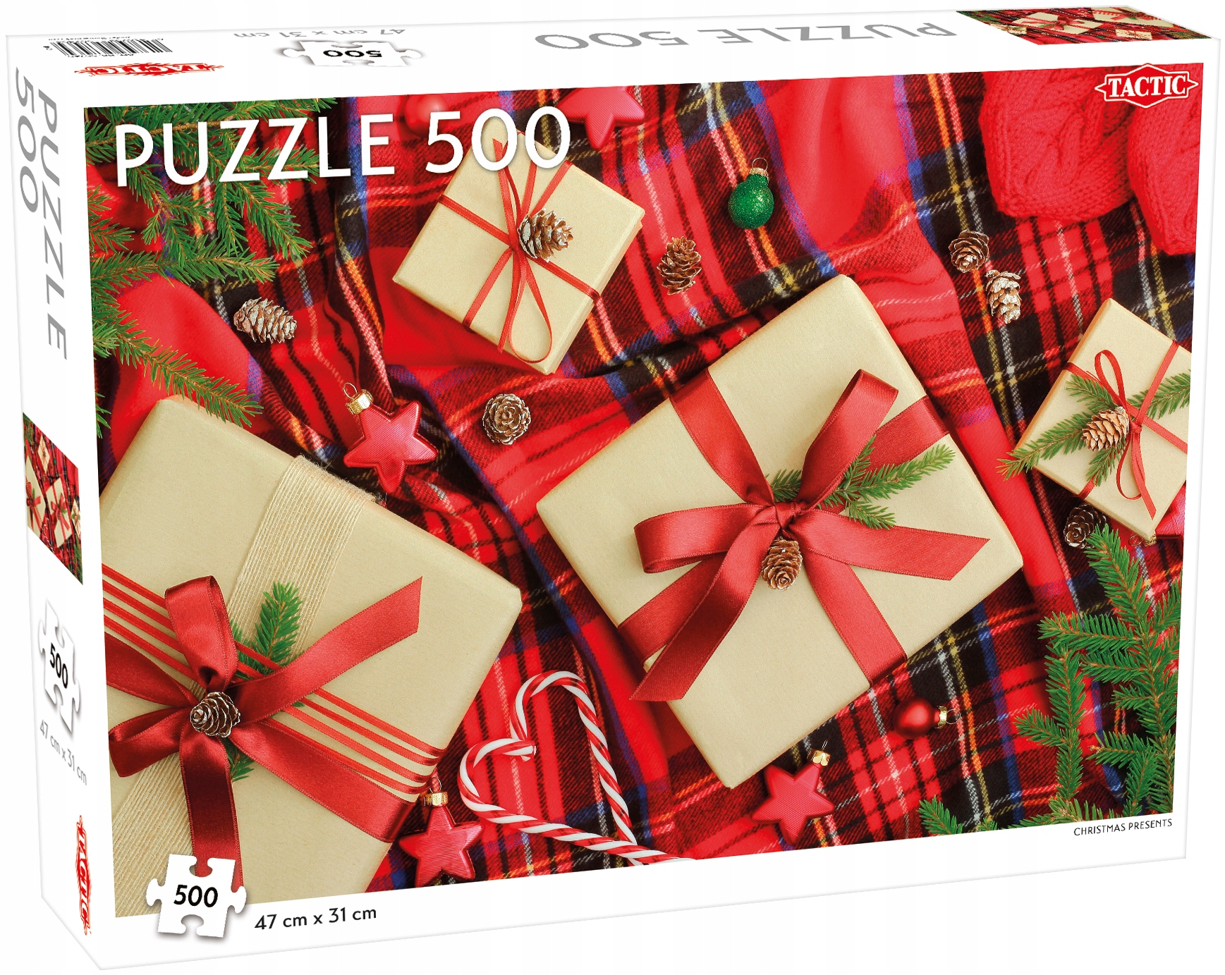 

Tactic Puzzle 500el Prezenty Świąteczne