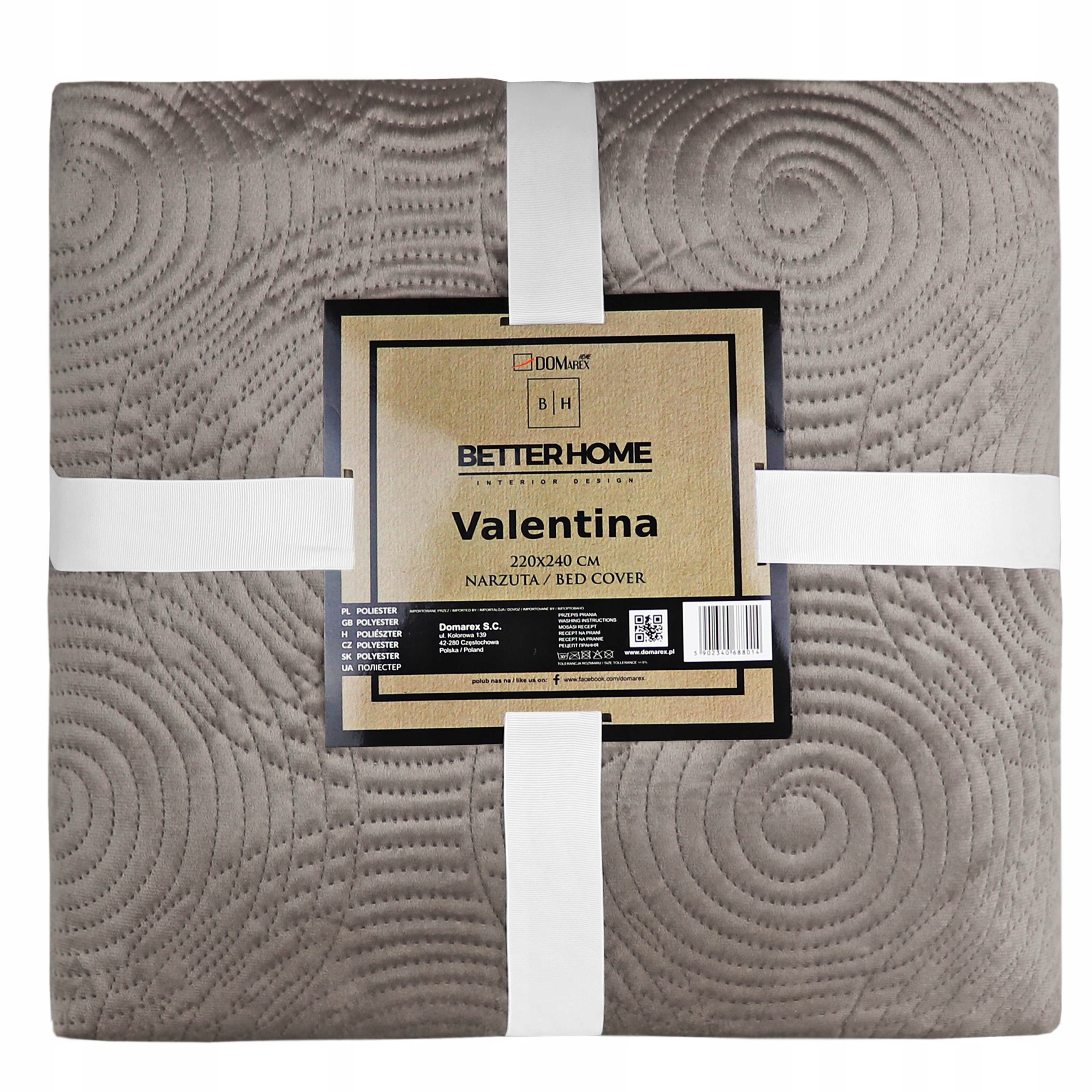 Přikrývka Na Postel 220x240 Velvet Na Gauč Versailles Oboustranná Prošívaná Kapa