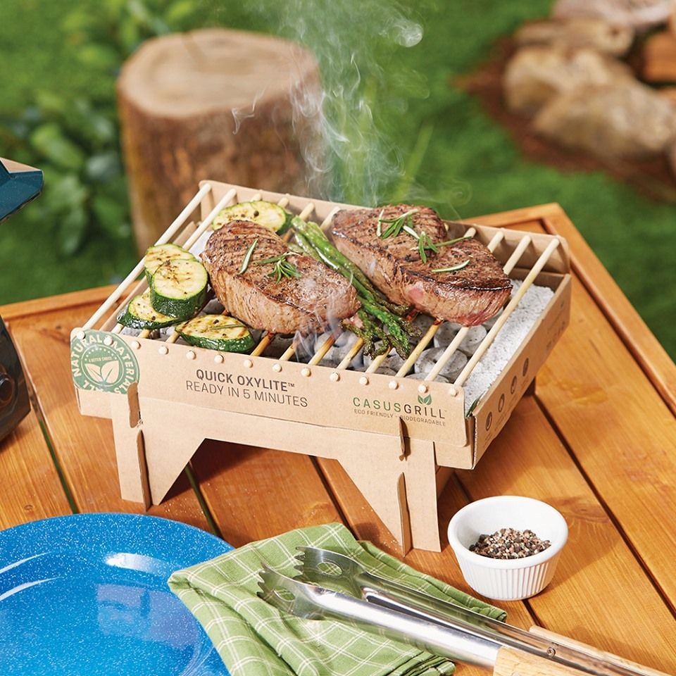 EKOLOGICZNY grill węglowy casus Grill 30x23 cm