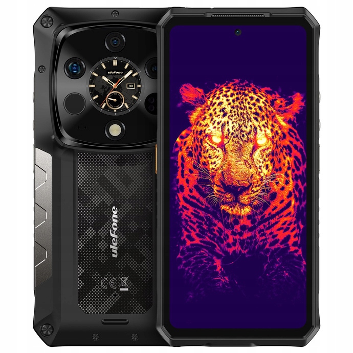 Smartfon Ulefone Armor 28 Ultra Thermal 5G 16GB/1TGB Czarny Ai 120Hz