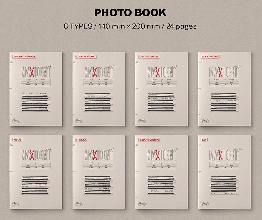 {{{ STRAY KIDS - MAXIDENT - CASE VER. Wytwórnia inna