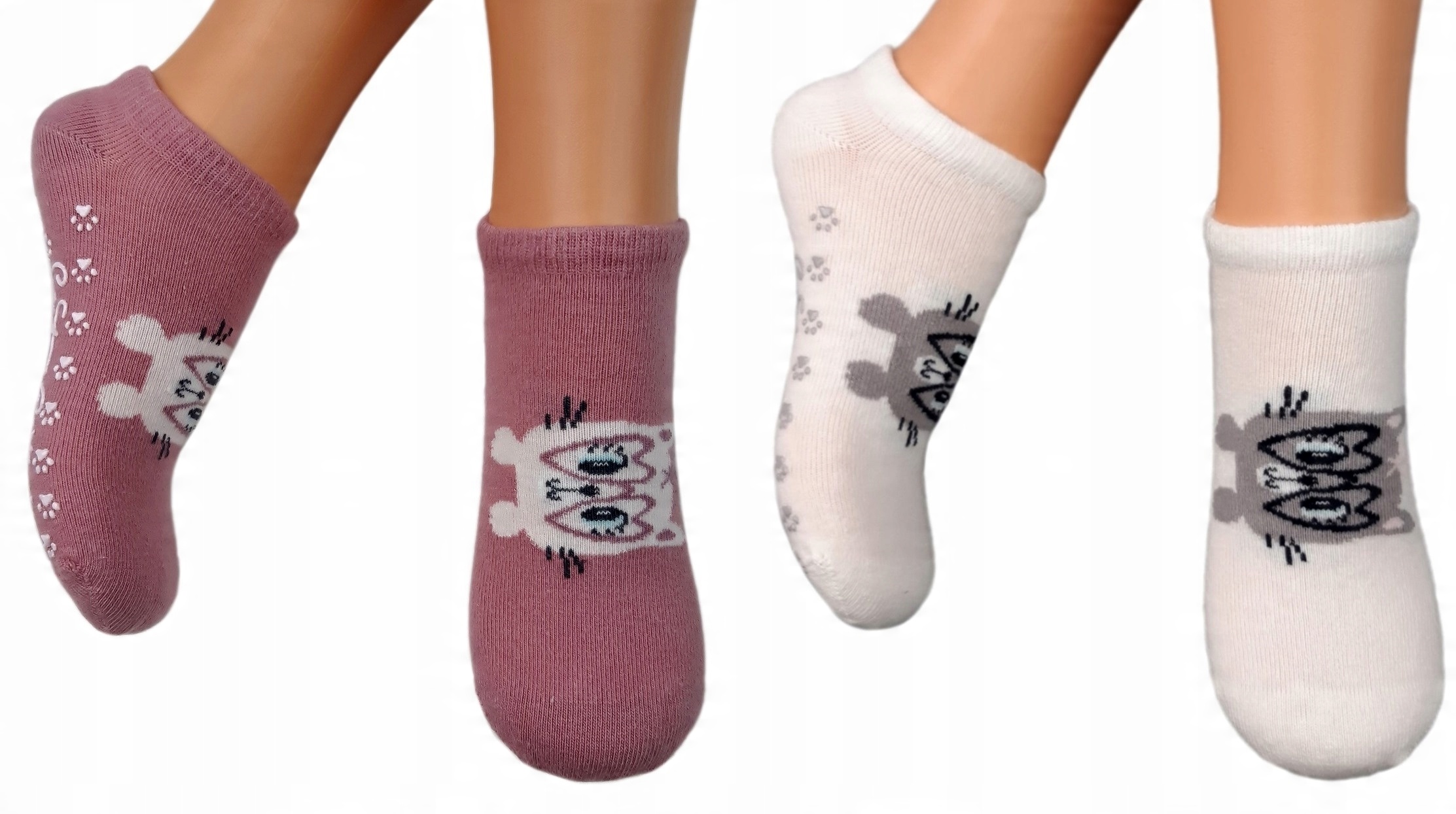 

Katamino - 2x Skarpetki Stopki Kotki Abs 28-30