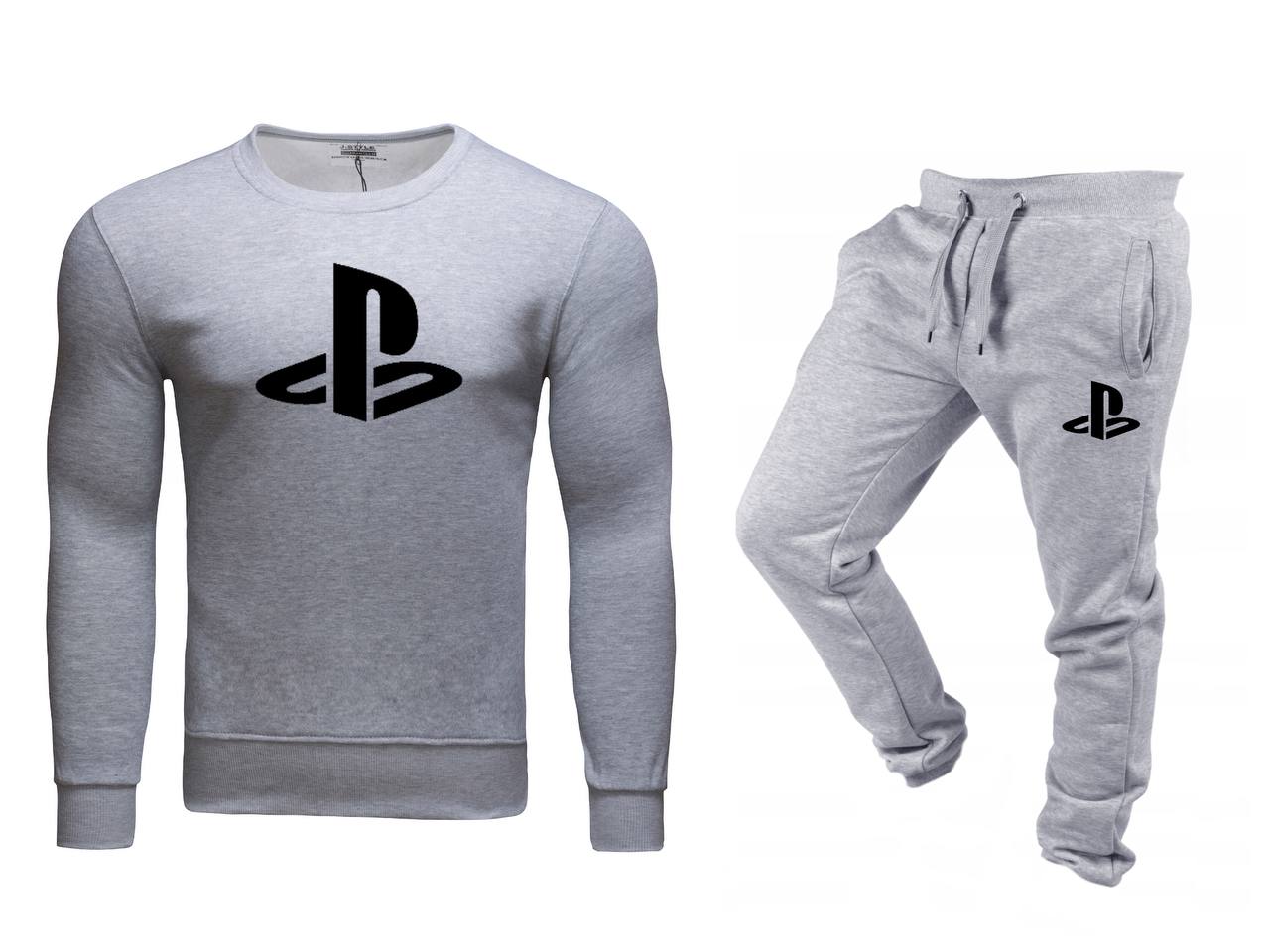 Tepláková Souprava Teplákovka Bez Kapuce Bez Kapuce Pohodlná Šedá XXL