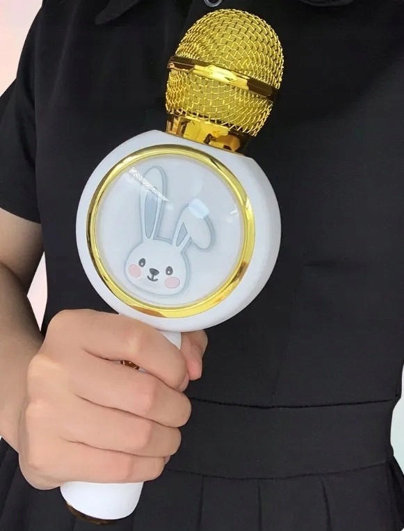 BEZPRZEWODOWY MIKROFON GŁOŚNIK BLUETOOTH KARAOKE SŁODKI KRÓLIK Marka Greifen