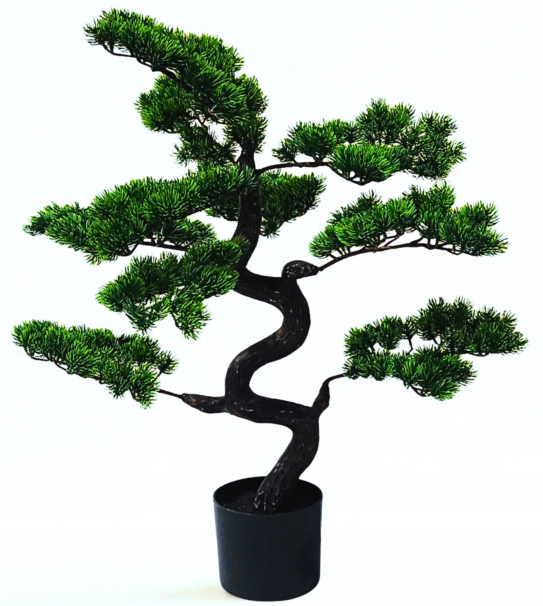 Umelé strom bonsai 60 CM Tvarované kvetináčové drevo