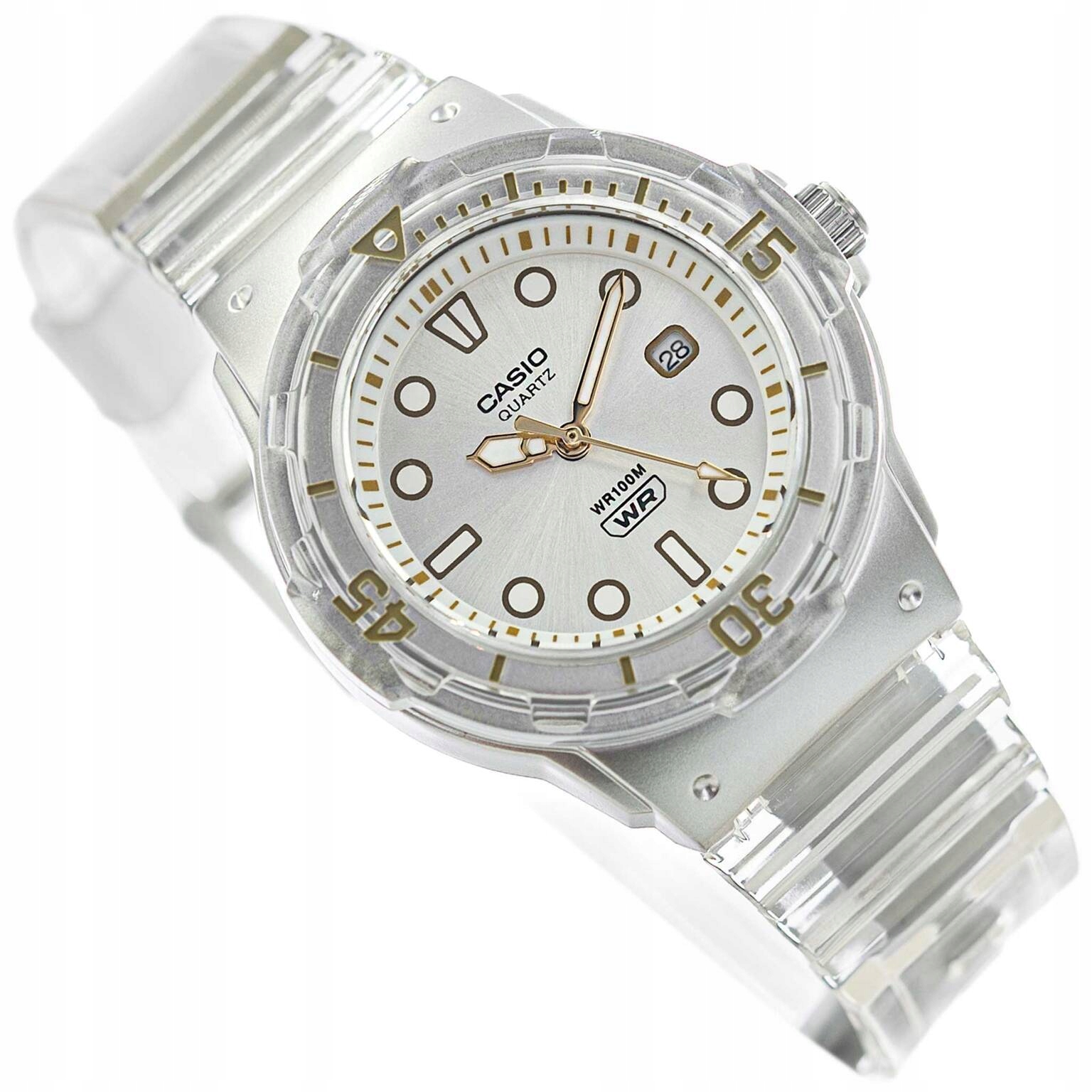 Dámské Hodinky Casio LRW-200HS-7EVEF Dívčí Datumovka Pro Plavání